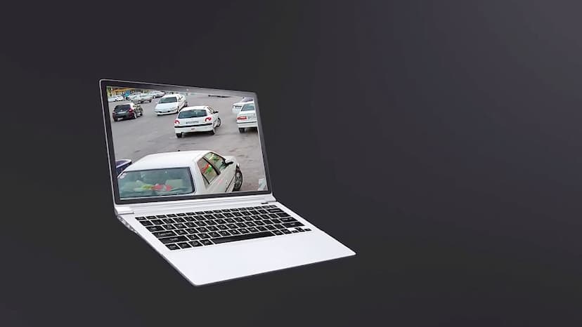 تست تصویر دوربین مداربسته موتورایز هایکو